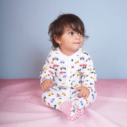 TINY CARS  SLEEPSUIT