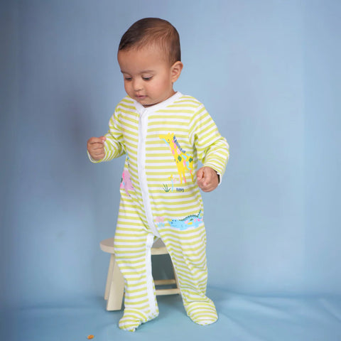 TROPICAL SAFARI  SLEEPSUIT