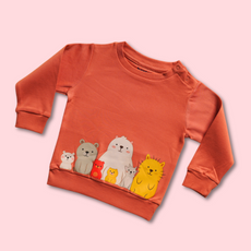 Animal Cartoon Sweat Shirt