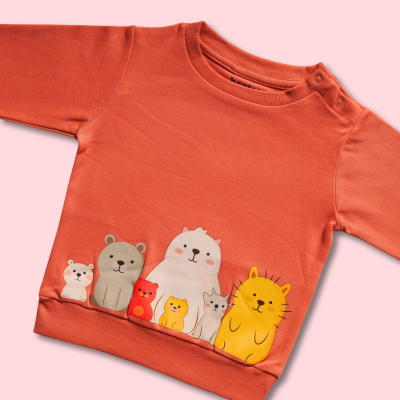 Animal Cartoon Sweat Shirt