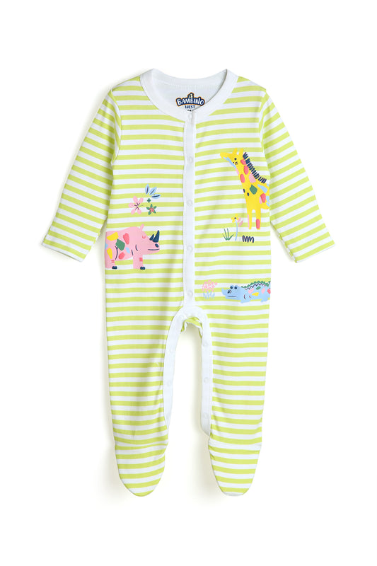 Tropical Safari Sleepsuit