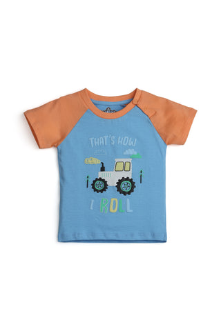 Roll & Roam Organic Cotton Tee–Jogger Set