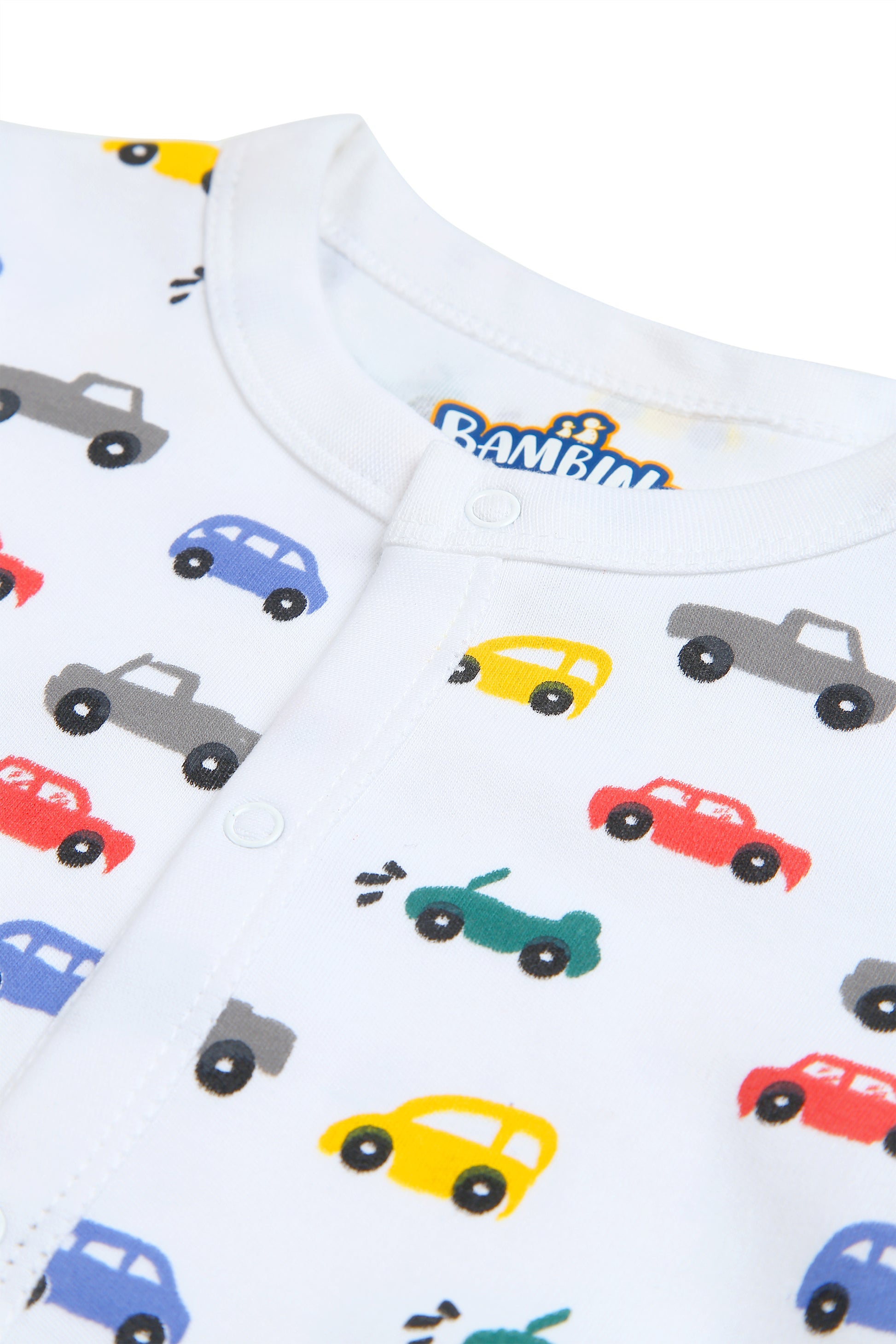 Tiny Cars  Sleepsuit