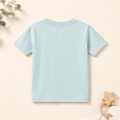 Mimo the Lion TShirt Pyjama Set Lyocell Cotton | Blue