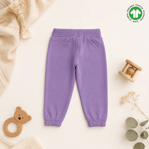 Organic Cotton Ruffle Tshirt Pajama 2 Pcs Set