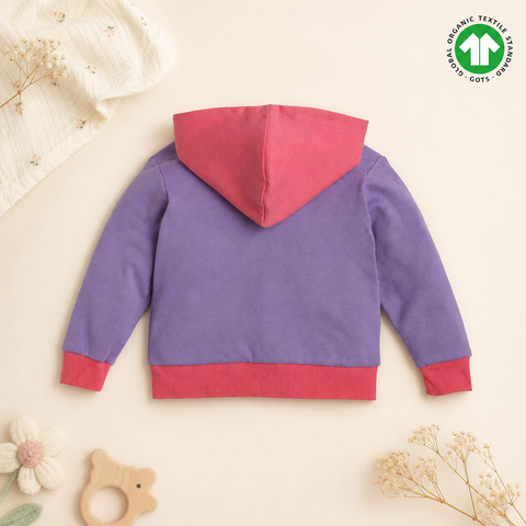 Organic Cotton Zipper Hoodie Jogger 2 Pcs Set
