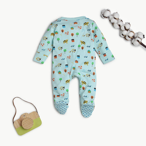 Snuggle Seas Organic Sleepsuit Duo (Pack of 2)