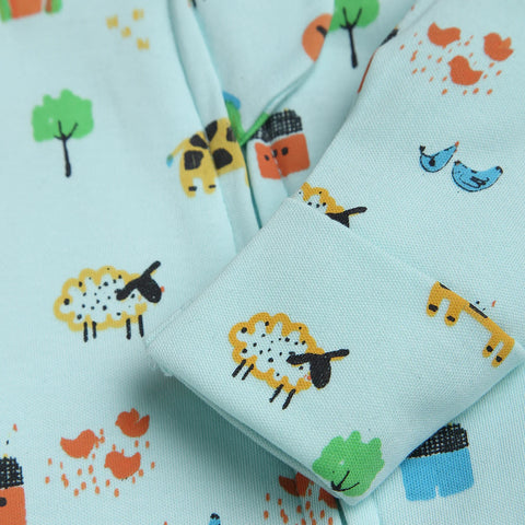 TRACTOR TROT SLEEPSUIT