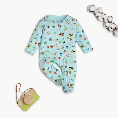 Snuggle Seas Organic Sleepsuit Duo (Pack of 2)