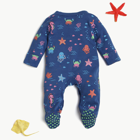 Snuggle Seas Organic Sleepsuit Duo (Pack of 2)