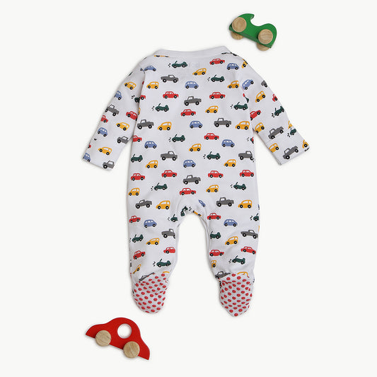 Tiny Cars  Sleepsuit