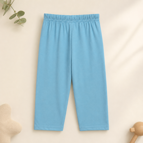 Kiki the Monkey Raglan Nightsuit Lyocell Cotton - Blue