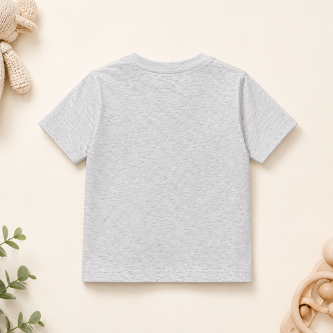 Kiki the Monkey Tshirt Shorts Set Lyocell Cotton Blend | Grey
