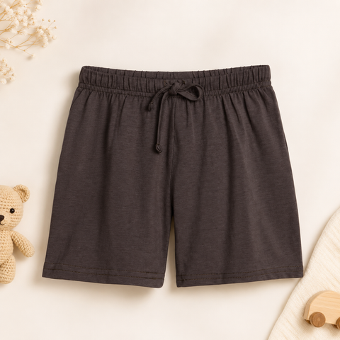Poko the Panda Tshirt Shorts Set Lyocell Cotton Blend | Beige