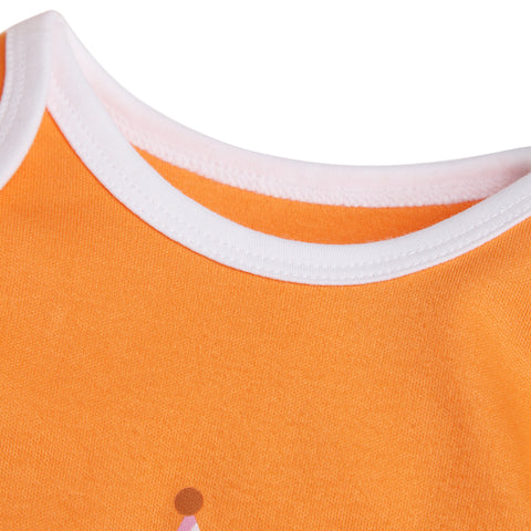 100% Organic Cotton Puppy Theme Bodysuit & Jogger Set