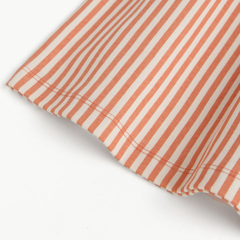 Happy Bear Striped Baby Dress & Bloomer Set