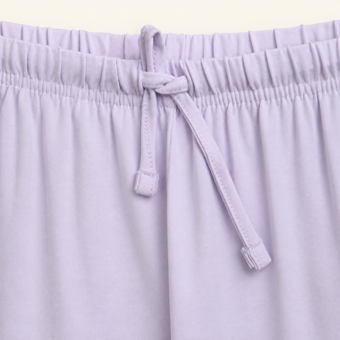 Luna the Unicorn Raglan Nightsuit Lyocell Cotton | Lavender