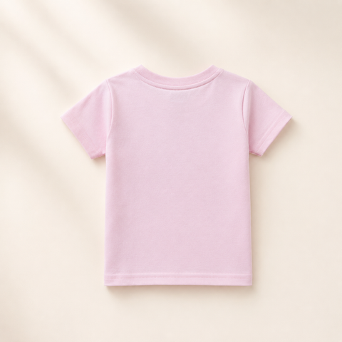 Luna the Unicorn Tshirt Shorts Set Lyocell Cotton Blend | Pink