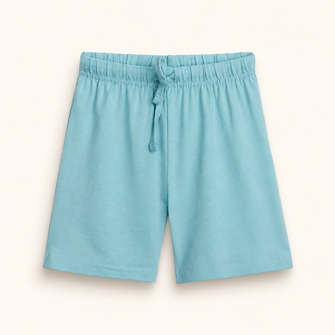 Coco the Teddy Tshirt Shorts Lyocell Cotton Blend | Blue