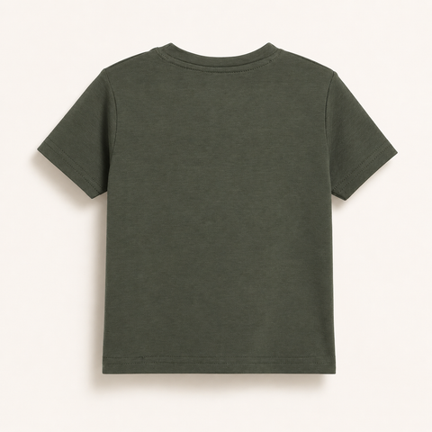Kiki the Monkey Tshirt Shorts Lyocell Cotton Blend | Green