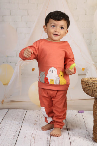 ANIMAL CARTOON SWEAT SHIRT